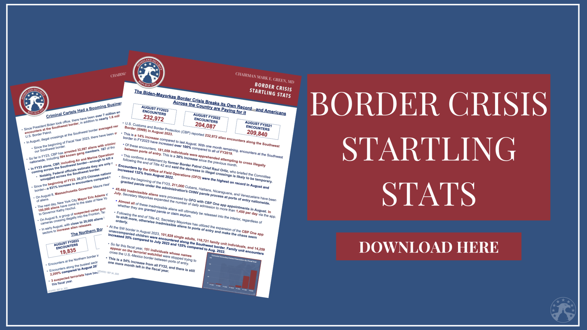 FACTSHEET: The Biden-Mayorkas Border Crisis Breaks Its Own Record ...